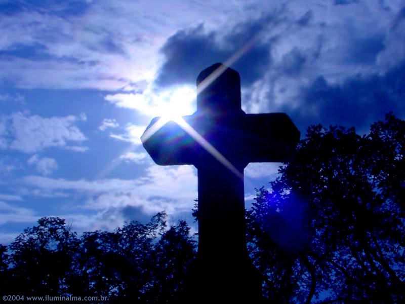 João 11:25-26 Imagem de Fundo