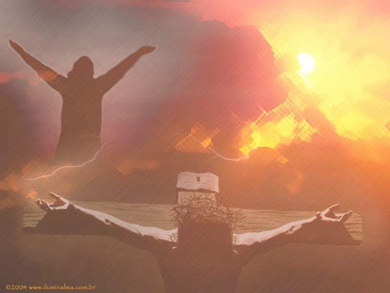 Lucas 24:5 Imagem de Fundo