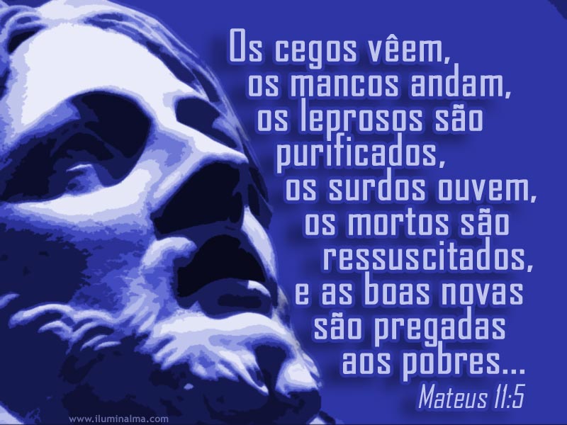 Mateus 11:5