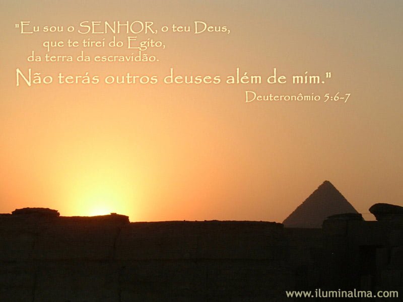 Deuteronômio 5:6-7