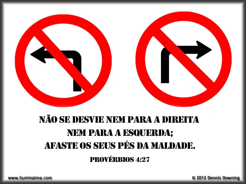 Provérbios 4:27